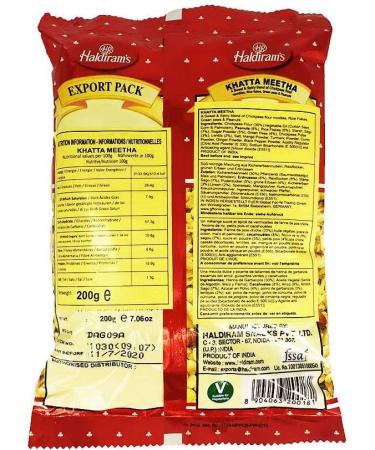 HALDIRAMS khatta MEETHA SNACK 3 X 200 G - Buy Online on SooperMarket.com