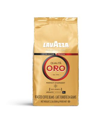 Lavazza Qualita Oro - Whole Bean Coffee 0.55 Pound (Pack of 4)