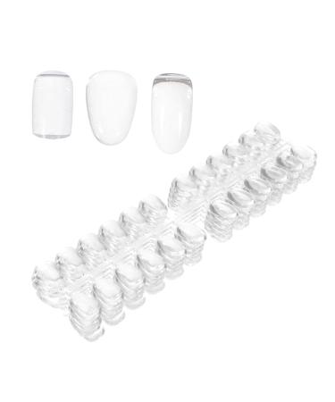 WOFASHPURET 3 Sets Nail Color Show Cards Clear Nail Gel Nail Polish Supplies