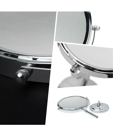 Mirrorvana Large Double Sided 10X and 1X Magnifying Makeup Mirror - 15 Height, 8 Wide with Stand - Gift Box Included - Buy Online on SooperMarket.com