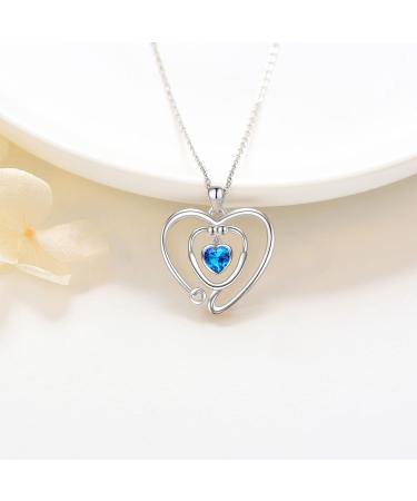 Stethoscope Necklace in Sterling Silver | Perfect Nurse & Doctor Gifts | Medical Jewelry for Women - Buy Online on SooperMarket.com