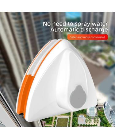 Tassety Magnetic Window Cleaning Water Discharge Double-Layer Wiper Household Special Window Cleaner for Home 20-30mm - Buy Online on SooperMarket.com