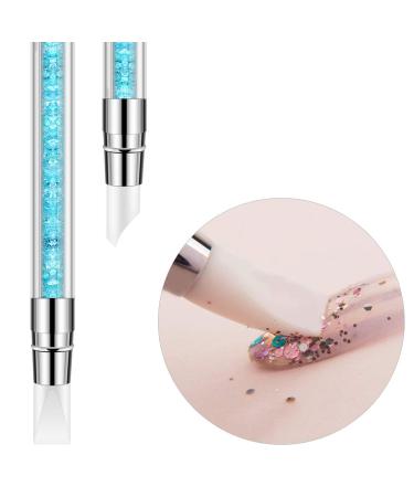 5Pcs Dual Tipped Nail Sculpture Pen with Silicone Rubber Tip - Nail Art Tool for Rhinestone & Polish Carving - Buy Online on SooperMarket.com