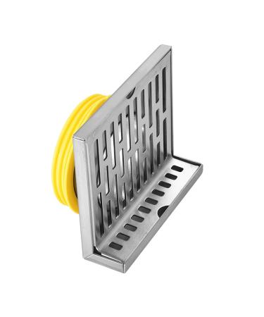 Anti-wear L Stainless Steel Bathroom Tile Insert Floor Drainer Square Corner Floor Drain Wall Corner Floor Drain Square Corner Floor Drain Wall Corner Floor Drain