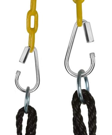 AGPtek Quick Link Snap Hook Carabiner Connector - 1 Pair with Screw Lock for Swing Play Set - Buy Online on SooperMarket.com