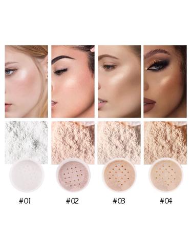 Oil Control Translucent Loose Face Powder - Lightweight Natural Finish - 0.35 Oz/10g (02 Pink) - Buy Online on SooperMarket.com