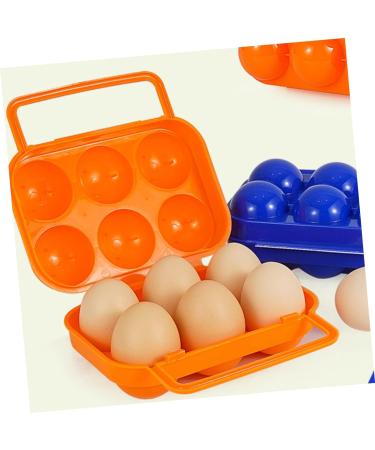 Hemoton 2pcs Outdoor Egg Carton Fridge Food Tray Outdoor Egg Container Egg Organizers Devil Travel Water Bag - Buy Online on SooperMarket.com