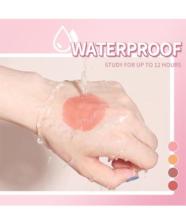 Pink Peach Soft Cream Liquid Blush - Long-Lasting, Moisturizing, Waterproof Makeup for Cheeks, Lips, and Eyes - Buy Online on SooperMarket.com