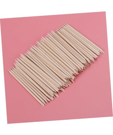 FRCOLOR 300 Pcs Sequins Cutters Orange Wood Sticks Orangewood Sticks for Nails Cuticle Sticks for Nails Wood Cuticle Pusher Wood Cuticle Stick Bulk Wooden Nail Head Nail Wooden Stick mediumx3pcs As Shownx3pcs - Buy Online on SooperMarket.com
