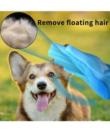 Rubber Dishwashing Gloves Extra Long Sleeves Cleaning Scrubber Gloves Waterproof Mittens 1Pair Blue. - Buy Online on SooperMarket.com