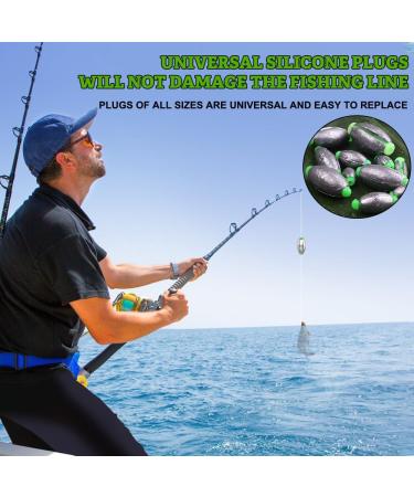 Editbar 55-Piece Punch Fishing Lead Set - Sinker Weights for Outdoor Sports | 2g to 20g Fishing Essentials - Buy Online on SooperMarket.com