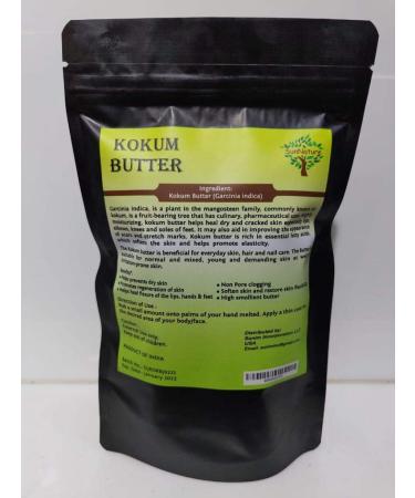 SunNature Kokum Butter - Light Firm Butter for Soap, Lotion Bars, Lip Balm & Body Butter - 4 Oz Scent-Free - Buy Online on SooperMarket.com