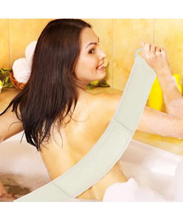1PC Exfoliating Back Scrubber - Loofah Strap Body Skin Cleaning Towel for Deep Cleaning - Ideal for All Skin Types - Buy Online on SooperMarket.com
