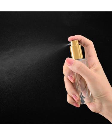 Perfume Atomizer for Men & Women. Refillable Glass Spray Bottle. Portable Fragrance Bottle for Travel Party 30ML/Gold  - Buy Online on SooperMarket.com