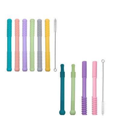 10 Pack Bundled Teether Toys for Babies 6-12 Months BPA Free