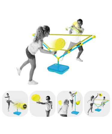 Swingball 5 in 1 Outdoor Game Set - Includes, Soccer, Volleyball, Tailball Tennis and a Flying Disc