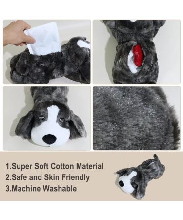 IFOYO Puppy Heartbeat Stuffed Toy - Calming Aid for Pet Anxiety - Tie-dye Dark Gray - Buy Online on SooperMarket.com