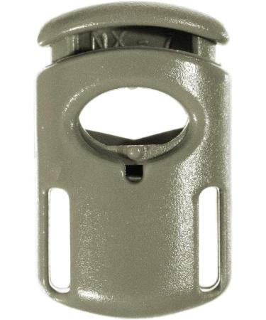 Ellipse Spring Cord Lock - 1/4 Inch Cord Lock Stoppers (10 Pack Coyote Brown) Coyote Brown 10 Pack - Buy Online on SooperMarket.com