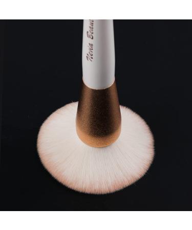 EVRCHGIEA Professional Makeup Brushes Set - White 12pcs | Concealers, Foundation, Blending, Eye Shadow, Blush | Makeup Brush Kit - Buy Online on SooperMarket.com