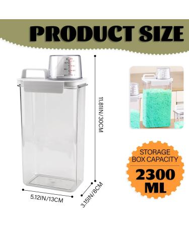 Liquid Laundry Detergent Dispense | 2300ml Water Soaps - Eco-Friendly Effective Cleaning for International Shipping - Buy Online on SooperMarket.com