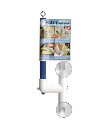 Polly's Sandy Window and Shower Bird Perch, Small