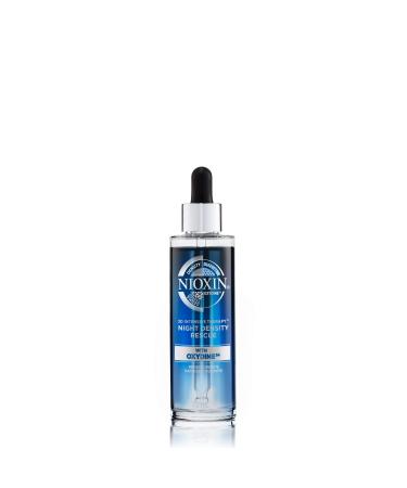 Nioxin Night Density Rescue  Overnight Leave-in Treatment  Antioxidant Serum for Hair Density and Thickness  2.4 fl oz