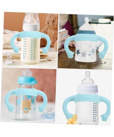 ibasenice 6 Pcs Bottle Handle Bottle Grip Bottle Grip Bottle Grip Silicone Bottle Grip Handle Milk Bottle Grips Silicone Soft Child Feeding Bottle 14.00X5.00X5.00CMx3pcs Sky-bluex3pcs - Buy Online on SooperMarket.com