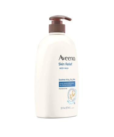 Aveeno Skin Relief Fragrance-Free Body Wash - Soothes Itchy Dry Skin - Sensitive Skin Formula - 33 fl. oz - Buy Online on SooperMarket.com