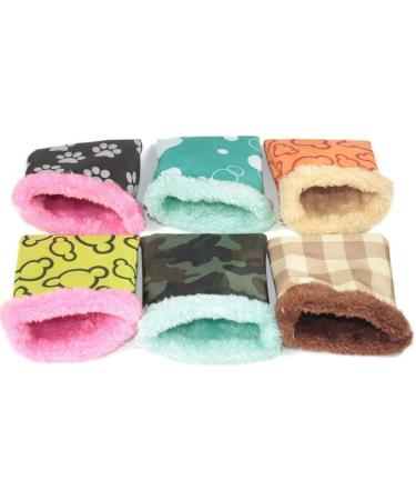 Easy-topbuy Hamster Sleeping Bag Small Pet Nest For Hedgehog Squirrel Hamster Guinea Pig Sleeping Pouch With Warm Plush Inner And Waterproof Outer 13 X 12cm / 23 X 18cm (Color Random) S(13Â xÂ 12cm) - Buy Online on SooperMarket.com