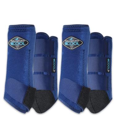 Professional's Choice 2XCOOL Sport Medical Boots 4-Pack L Navy