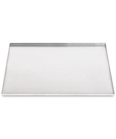 Pinnacle Systems Replacement Tray for Dog Crate  Chew-Proof and Crack-Proof Metal Pan for Dog Crates Galvanized 35"x21.63"x1"