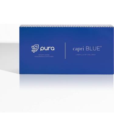 Capri Blue Pura Smart Home Diffuser Kit with Volcano Fragrance Refills - App-Controlled Aromatherapy Diffuser for Home - Buy Online on SooperMarket.com