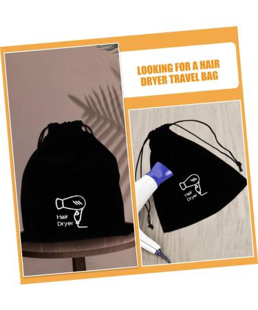 HAPINARY Flannel Hair Dryer Bag Hair Dryer Travel Pouch Travel Bag for Hair Styling Tools Hair Curler Travel Bag Hair Dryer Bag Drawstring Hair Dryer Storage Hair Tools Travel Bag - Buy Online on SooperMarket.com