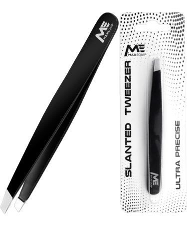 MAXEQUIP Stainless Steel Facial Tweezers for Men and Women - Professional Precision Eyebrow & Ingrown Hair Removal Tool - Buy Online on SooperMarket.com