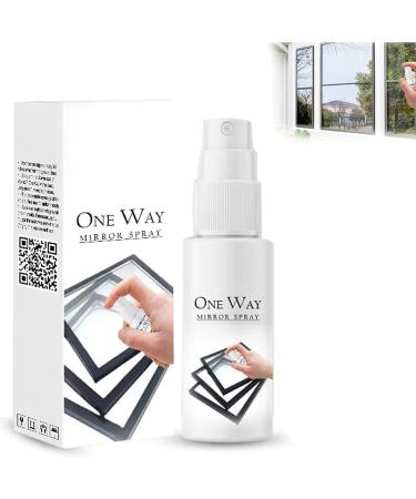 Visiolex One Way Mirror Spray Visiolex Nano Coat One Way Mirror Spray One Way Mirror Spray for Windows Monitoring Rooms and Car Rearview Mirrors (1Pcs)