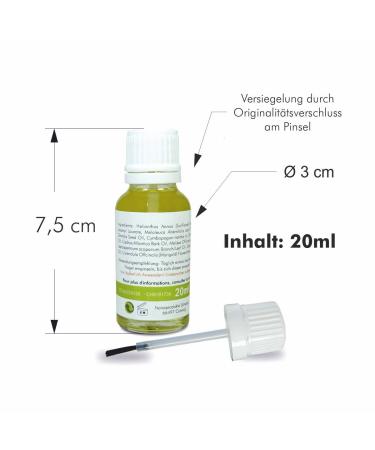 Naturprodukte Schwarz Nail Fungus Oil - Premium Tea Tree Oil Treatment for Nail Care | 20ml (1 Pack) - Effective Fungal Solution - Buy Online on SooperMarket.com
