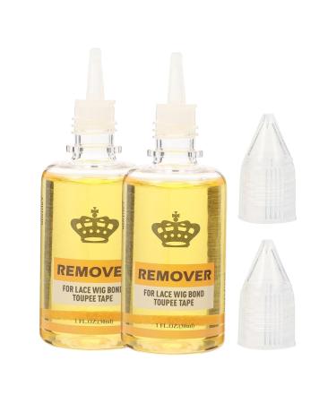2 Hair Extension Glue Remover - Lace Glue & Tape Remover for Wigs | 30ml Adhesive Solution - Buy Online on SooperMarket.com