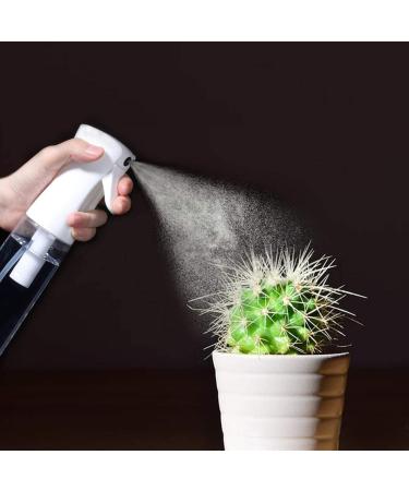 2 Pack Clear Hair Spray Bottles - Fine Mist Continuous Spray for Hairstyling, Cleaning, Plants, and Skin Care - 5.4oz and 10oz - Buy Online on SooperMarket.com