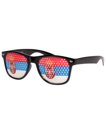 Alsino World Cup em fan glasses football glasses fun glasses fun glasses party country glasses gate gill goggles Germany Portugal Brazil Switzerland England Spain Italy France Russia Croatia USA V-1165 Serbia