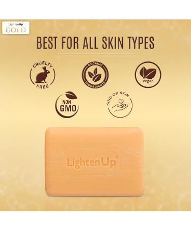 OMIC Lighten-Up Anti-Aging Cleansing Bar Soap 200g | Anti-Oxidant Formula with Shea Butter & Argan Oil - International Shipping Available - Buy Online on SooperMarket.com