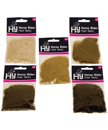 Hy Horse Rider Hair Nets - Standard Weight Blonde