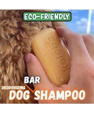 Kelebs Sensitive Dog Shampoo - Vegan Citrus Soap for Puppies | Lavender & Oatmeal | 3 Pack | Natural Dog Care - Buy Online on SooperMarket.com