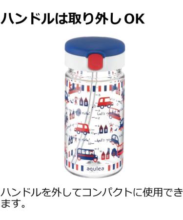 Richell Aqulea Outing Straw Mug 320ml Navy - Eco-Friendly and Portable Drinkware - Buy Online on SooperMarket.com