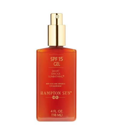 Hampton Sun SPF 15 Gel 4 Fl Oz - Sunscreen Protection and Hydration - Buy Online on SooperMarket.com