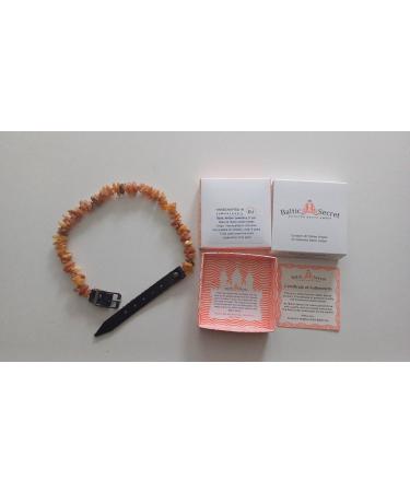 Amber Necklace for Dogs & Cats - Natural Tick & Flea Protection | Baltic Secret - Buy Online on SooperMarket.com