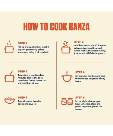 Banza Chickpea Rigatoni Pasta - Gluten-Free High Protein Healthy Choice (8 oz) - Buy Online on SooperMarket.com