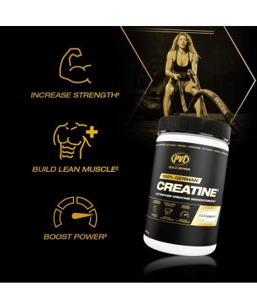 PVL Creapure Creatine - 100% Pure German Creatine monohydrate Powder - 82 Servings - 410 g - Buy Online on SooperMarket.com
