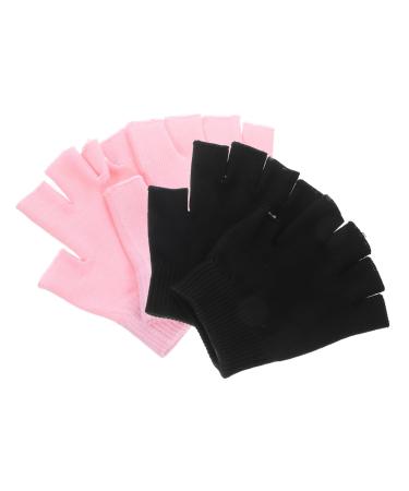 HAPINARY 2 Pairs Gel Gloves Moisturizing Gloves Lotion Gloves for Moisturizing Hands Overnight Moisturizer Gloves Moisturizing Spa Gloves Hand Spa Gloves Sleep Gloves to Sleep Nursing Cover