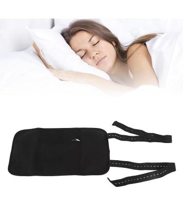 Organic Cotton Castor Oil Pack - Leak-Proof Reusable Hip Bag for Waist Washable Black Button Wrap - Buy Online on SooperMarket.com