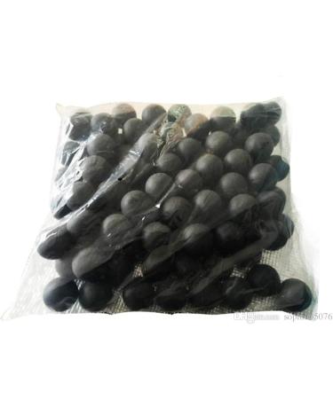 Freyamall 150Pcs 40mm Premium Plastic Table Tennis Balls - Advanced Training Ping Pong Balls - Lottery Balls - Black - Buy Online on SooperMarket.com